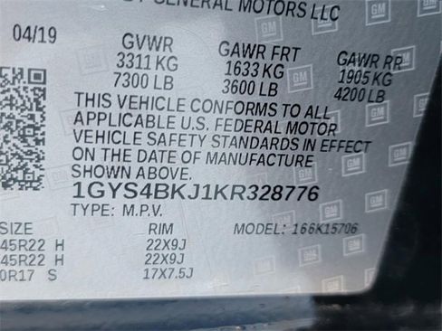 Used 2019 Cadillac Escalade Luxury w/ Escalade Sport Edition image 33