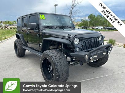 Used 2018 Jeep Wrangler Unlimited Sport S