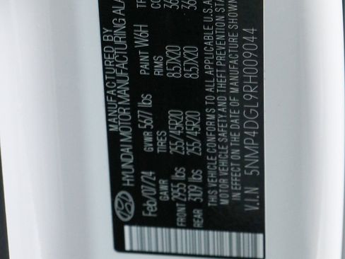 Used 2024 Hyundai Santa Fe Limited AWD/4WD image 36