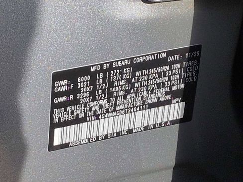 New 2026 Subaru Ascent Limited image 38