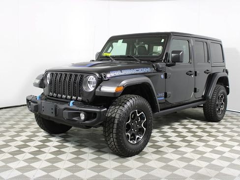 Used 2022 Jeep Wrangler Unlimited Rubicon 4xe w/ Steel Bumper Group AWD/4WD image 5