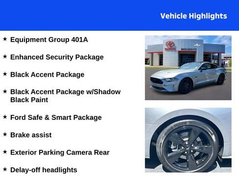 Used 2021 Ford Mustang GT Premium w/ Equipment Group 401A RWD image 4