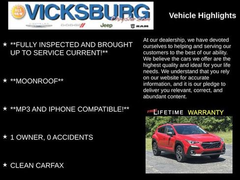 Used 2024 Subaru Crosstrek 2.0i Premium AWD/4WD image 13