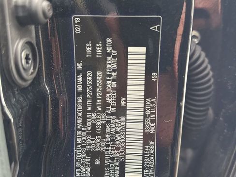 Used 2019 Toyota Sequoia Limited image 37