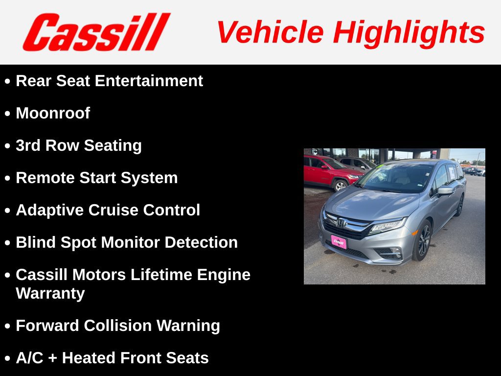 Used 2019 Honda Odyssey Elite image 3