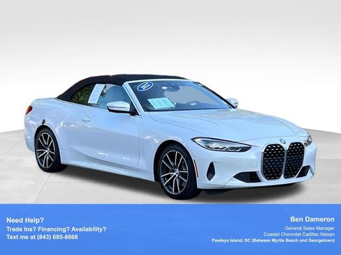 Used 2022 BMW 430i Convertible RWD image 3