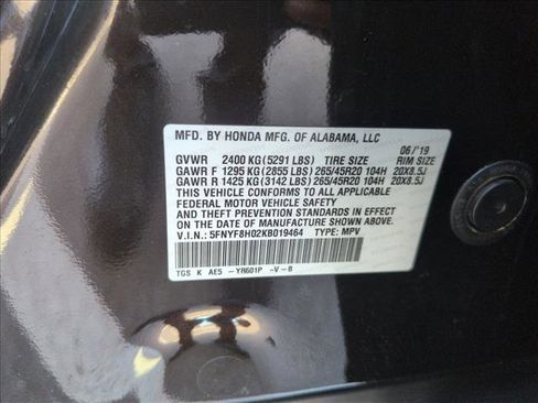 Used 2019 Honda Passport Elite image 26