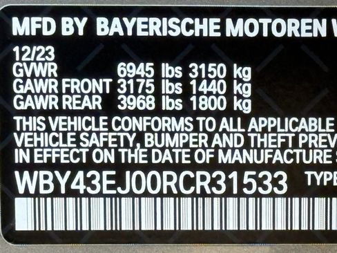 Used 2024 BMW i7 eDrive50 w/ M Sport Package image 53