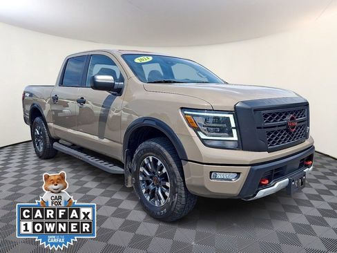 Used 2024 Nissan Titan PRO-4X w/ Off Road Protection Package AWD/4WD image 1