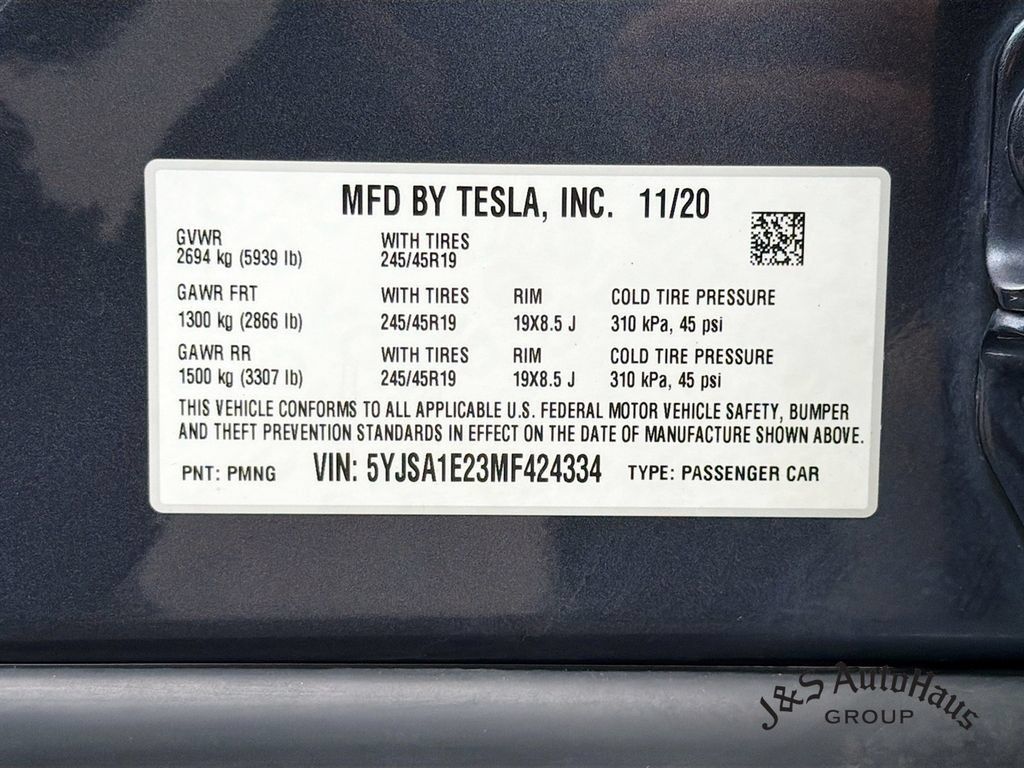 Used 2021 Tesla Model S Long Range AWD/4WD image 40