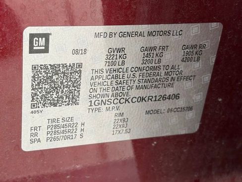 Used 2019 Chevrolet Tahoe Premier w/ Max Trailering Package image 37