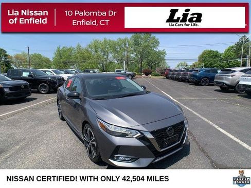Certified 2023 Nissan Sentra SR FWD image 1