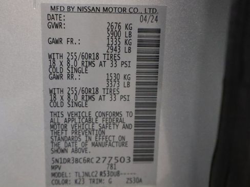 Used 2024 Nissan Pathfinder SV image 22