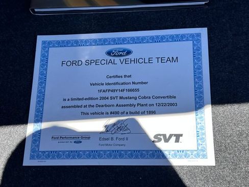 Used 2004 Ford Mustang Cobra RWD image 29