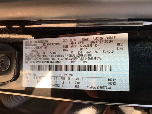 Used 2024 Ford F150 Platinum AWD/4WD image 33