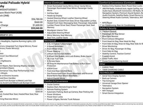 New 2026 Hyundai Palisade Calligraphy FWD image 35