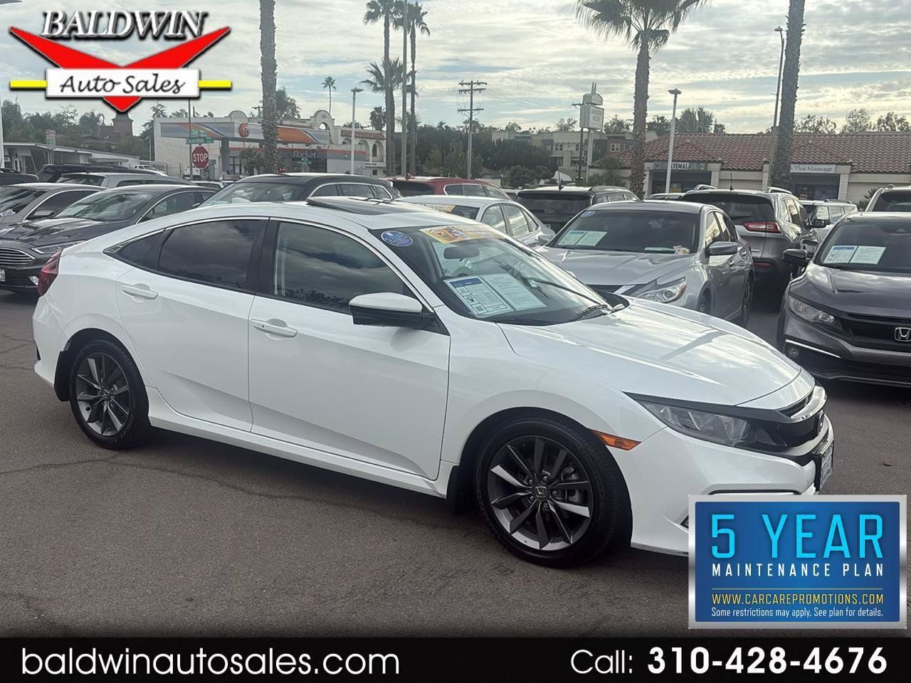 Used 2021 Honda Civic EX image 1