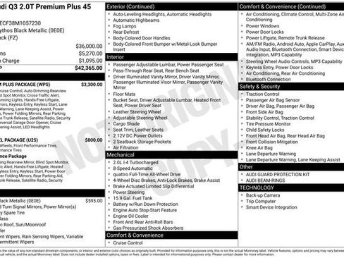 Used 2021 Audi Q3 2.0T Premium Plus w/ Premium Plus Package image 32