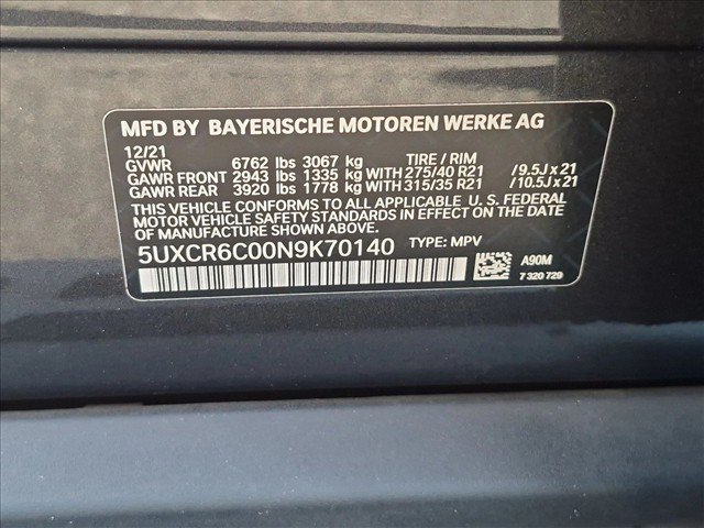 Used 2022 BMW X5 xDrive40i w/ Premium Package AWD/4WD image 16