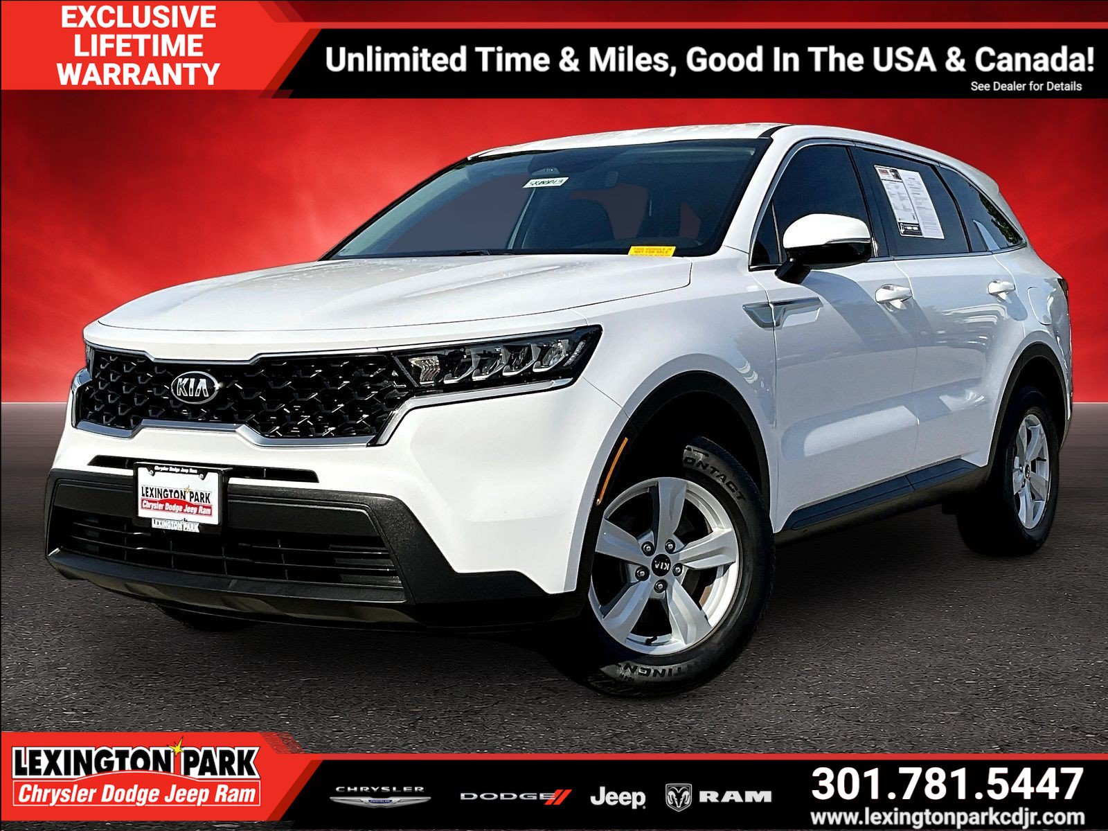 Used 2021 Kia Sorento LX AWD/4WD image 3