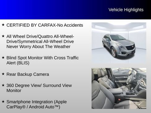 Used 2025 Cadillac XT5 Sportv w/ Technology Package AWD/4WD image 4
