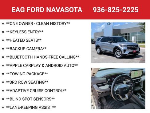 Used 2025 Ford Explorer Active RWD image 4