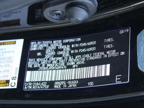 Used 2019 Toyota 4Runner Limited image 17