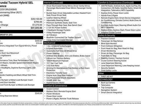 Certified 2024 Hyundai Tucson SEL AWD/4WD image 24