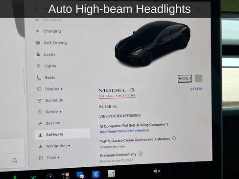 Used 2023 Tesla Model 3 Performance AWD/4WD image 3