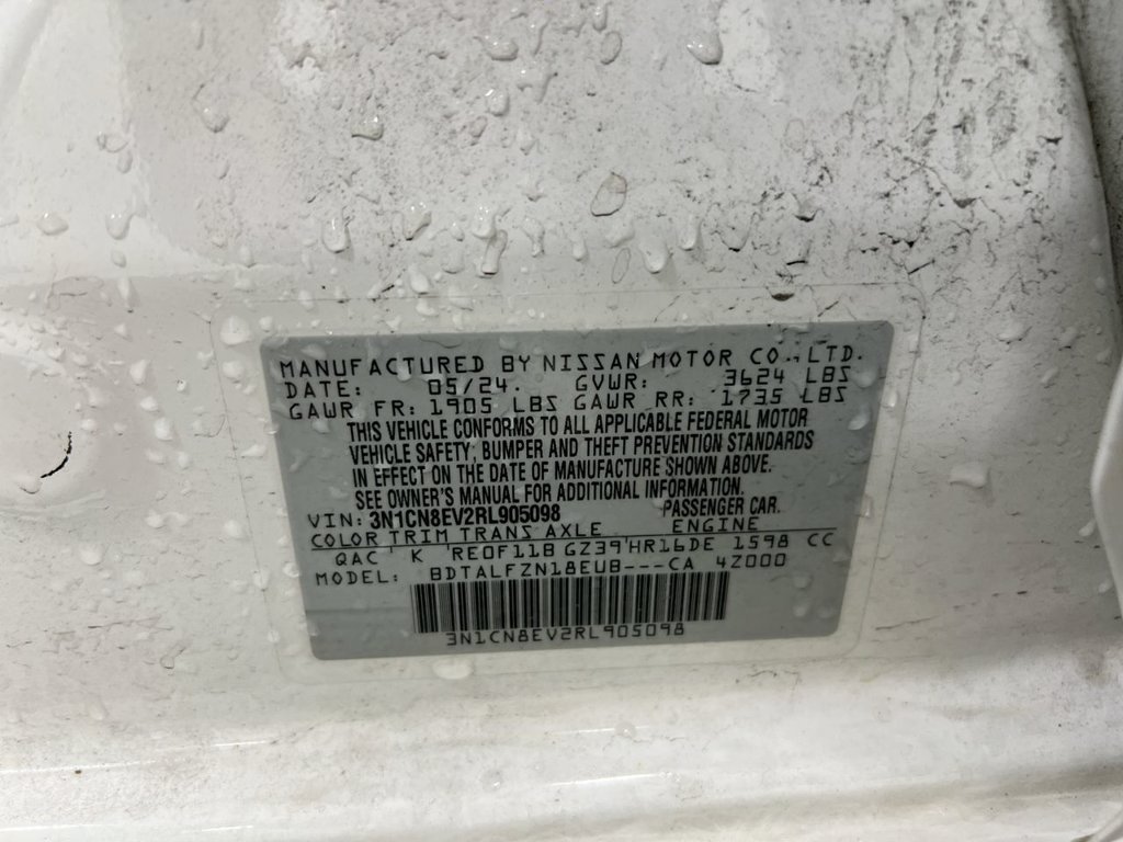 Used 2024 Nissan Versa SV FWD image 26