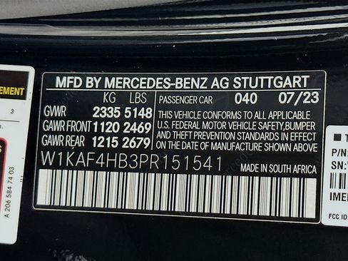 Used 2023 Mercedes-Benz C 300 4MATIC Sedan w/ AMG Line w/ Night Package image 36