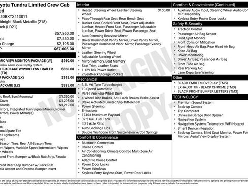 New 2026 Toyota Tundra Limited AWD/4WD image 7