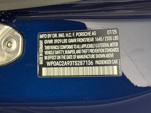 Certified 2026 Porsche 911 GT3 RWD image 25