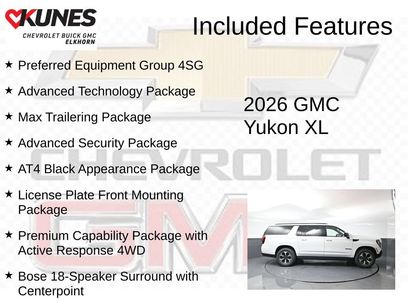 New 2026 GMC Yukon XL AT4 Ultimate