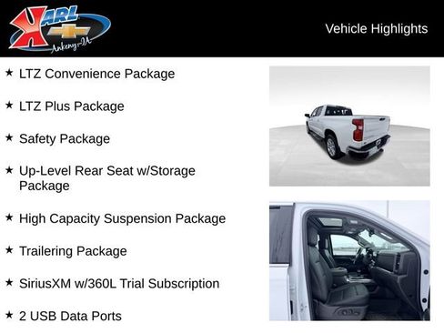 Certified 2025 Chevrolet Silverado 1500 LTZ image 2