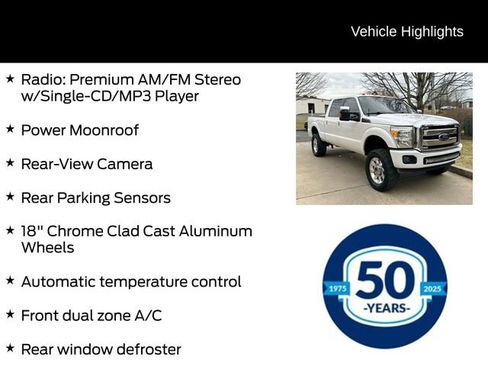Used 2012 Ford F250 Lariat w/ Chrome Pkg image 11