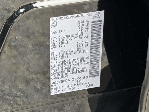 Used 2023 Nissan Pathfinder Rock Creek image 30