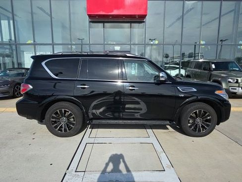 Used 2019 Nissan Armada Platinum w/ Cargo Package RWD image 3