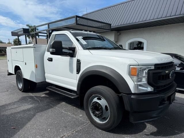 Used 2020 Ford F550 2WD Regular Cab Super Duty w/ Power Equipment Group image 1