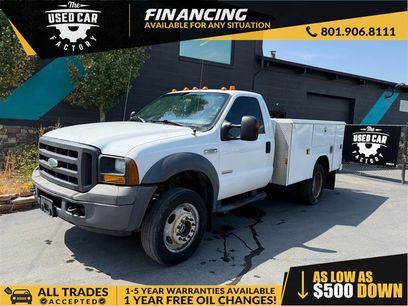 Used 2005 Ford F550 4x4 Regular Cab Super Duty
