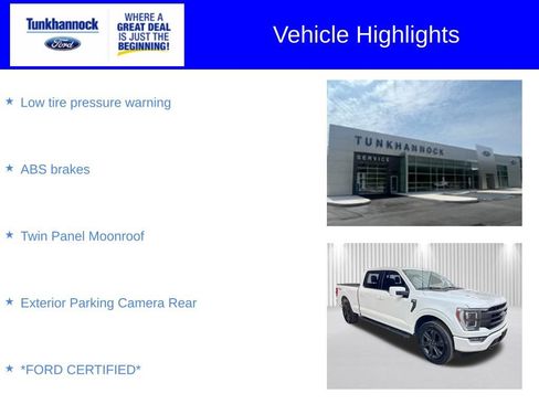 Certified 2023 Ford F150 Lariat w/ Equipment Group 502A High AWD/4WD image 6