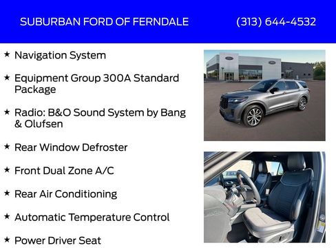 Used 2025 Ford Explorer ST-Line AWD/4WD image 4