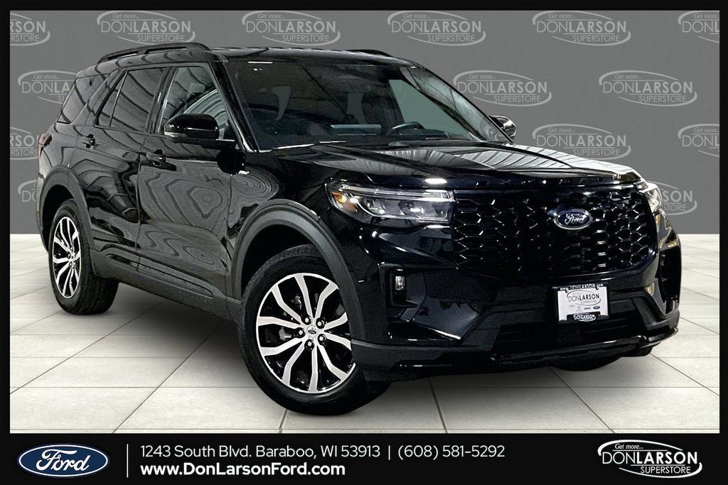 Certified 2025 Ford Explorer ST-Line AWD/4WD image 1
