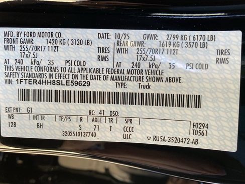 New 2025 Ford Ranger XLT image 49