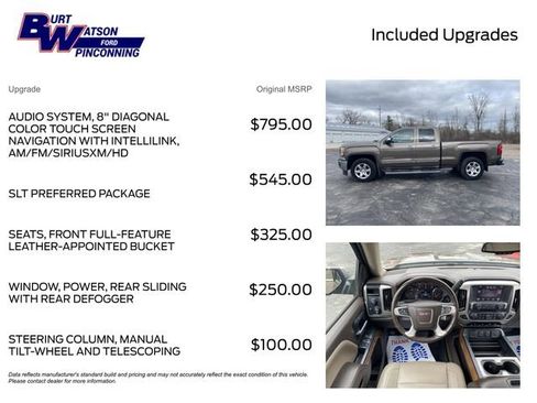 Used 2014 GMC Sierra 1500 SLT w/ SLT Preferred Package AWD/4WD image 3