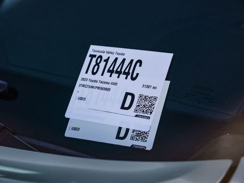 Certified 2023 Toyota Tacoma TRD Sport image 31