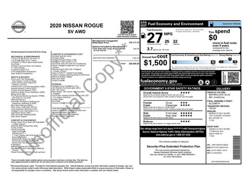 Used 2020 Nissan Rogue SV image 6