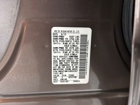 Used 2014 Nissan Murano SV image 30