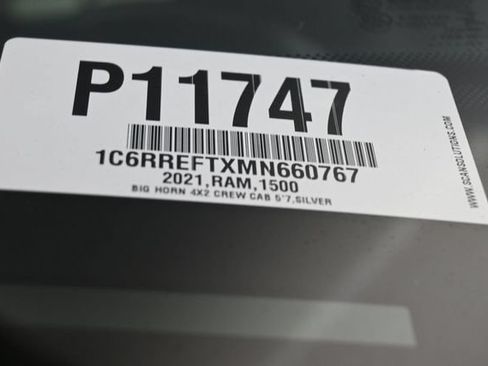 Used 2021 RAM 1500 Big Horn RWD image 30