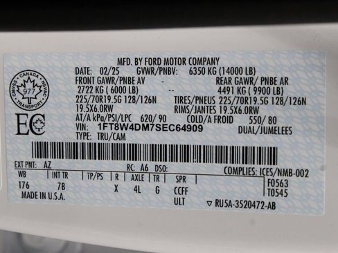 Used 2025 Ford F450 Platinum w/ FX4 Off-Road Package image 83